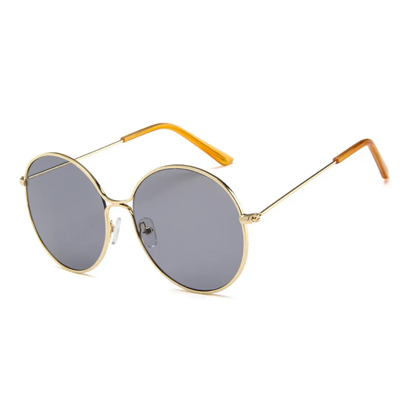 

Elbru Classic Round Sunglasses Women Vintage Gold Frame Sun Glasses Ocean Color Lens Sunshades Male Female Sun Glasses for Men