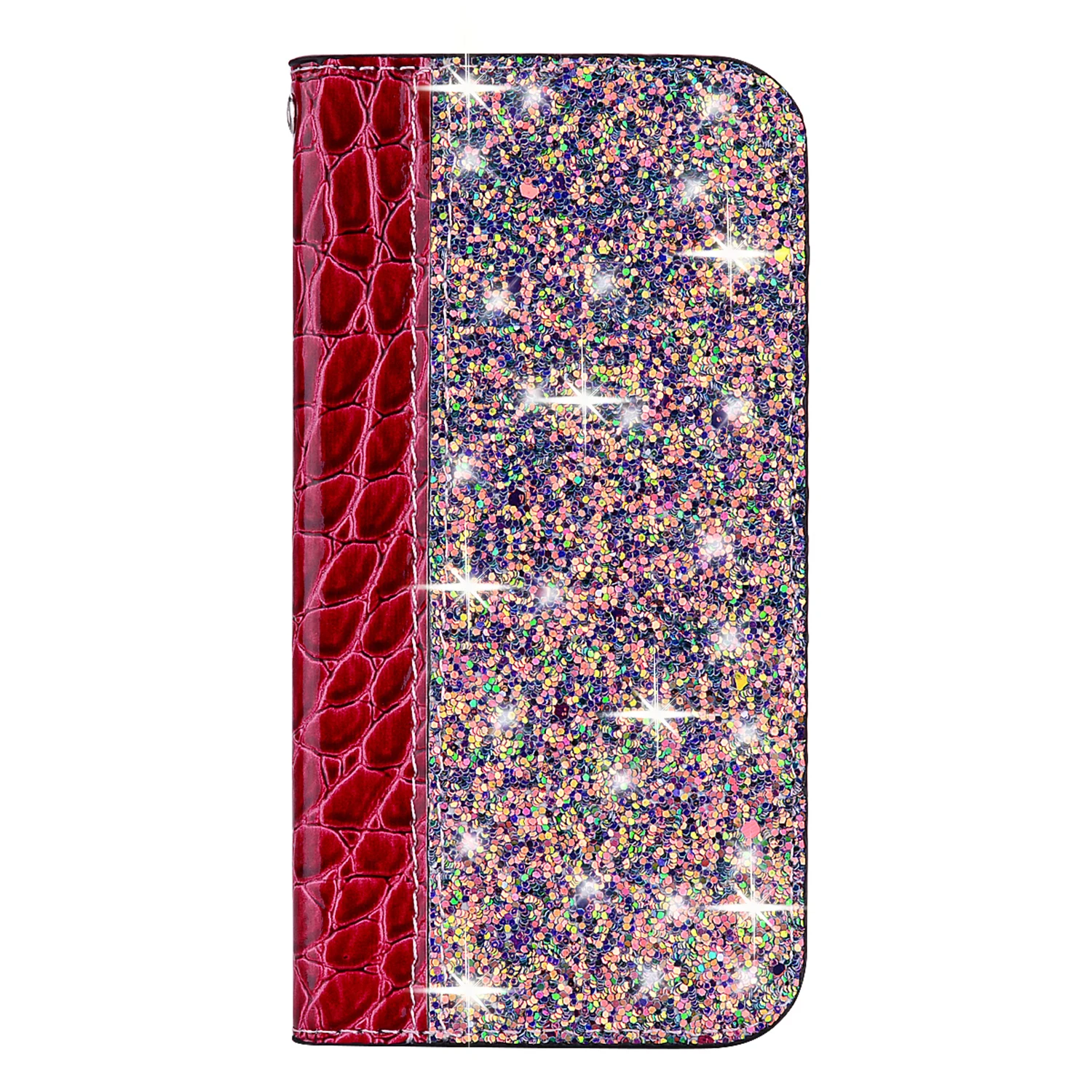 Glitter Bling Case For Huawei Mate 10 20 P20 P30 Lite Pro Honor 10 9 Lite 7x Y6 Y7 Y9 P Smart+ Leather Flip Book Case Coque