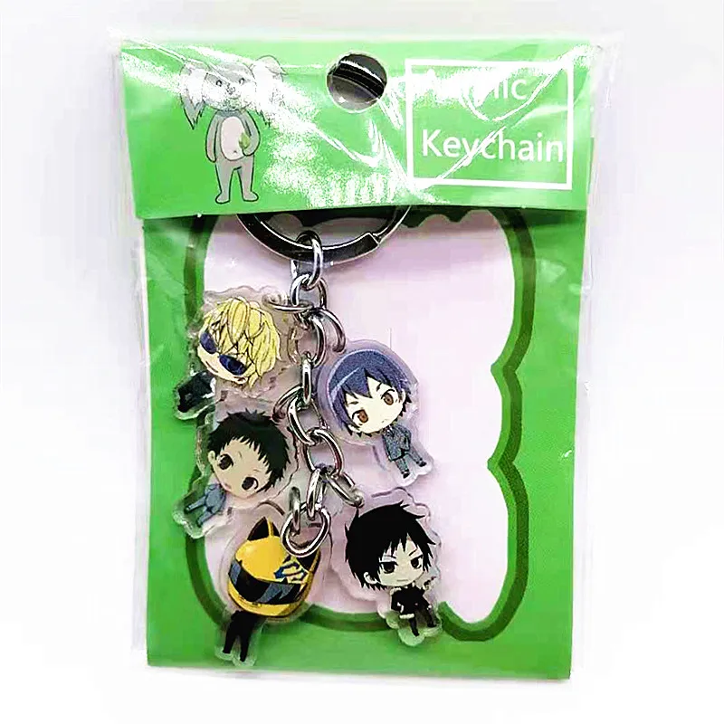 Аниме акриловый брелок DuRaRaRa! С двухсторонним рисунком автомобильный мультяшный