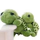 Супер милая зеленая черепаха с большими глазами, плюшевая игрушка, мягкие животные, черепаха, игрушки, детская кукла, детский подарок, мягкая плюшевая игрушка