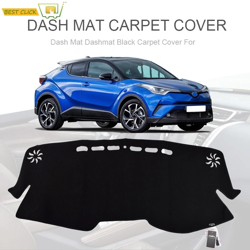 Чехол Xukey для приборной панели коврик Toyota версии 2016 2017 2018 2019 ковер от солнца| |
