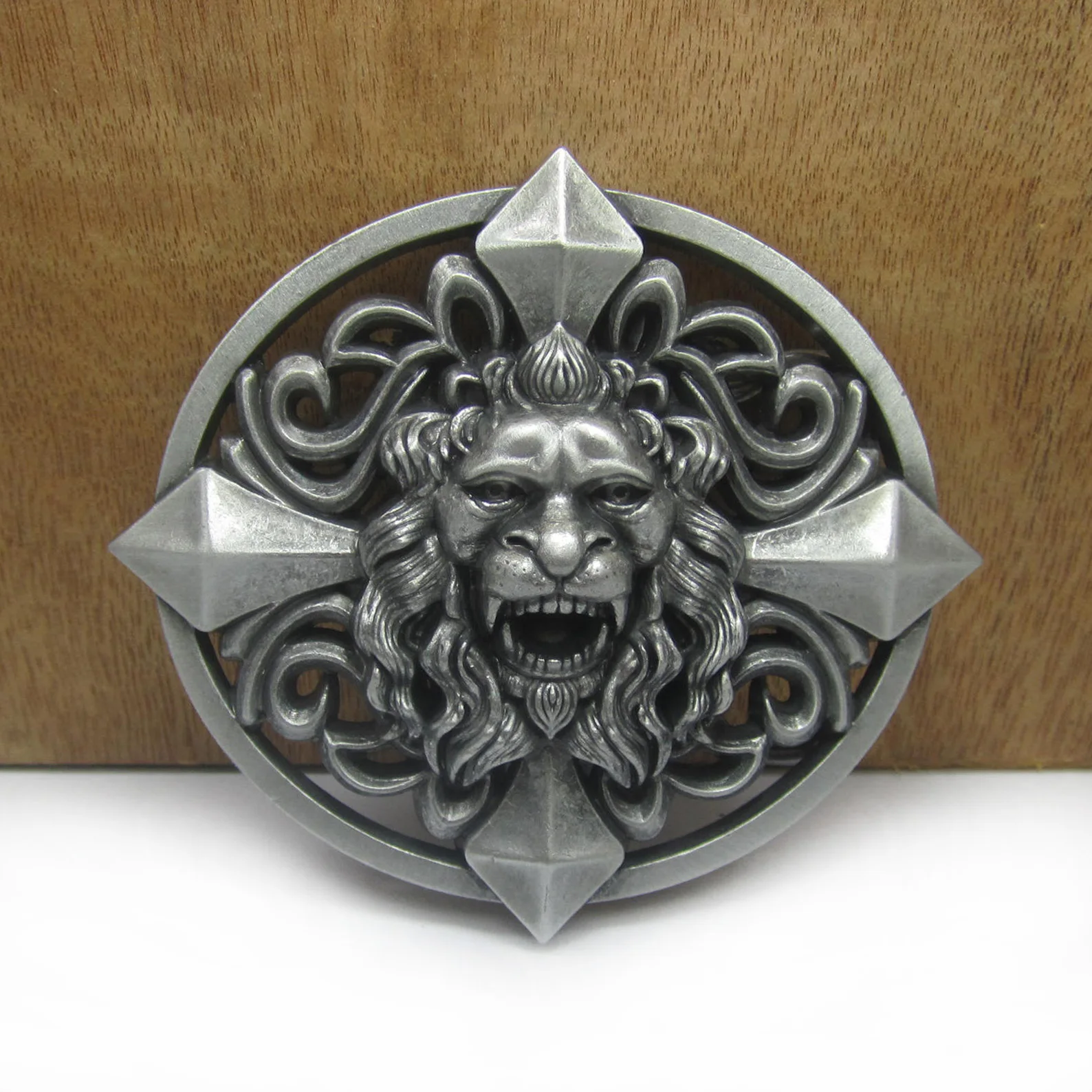 Пряжка для ремня BuckleClub с имитацией головы льва|Пряжки и крючки| |