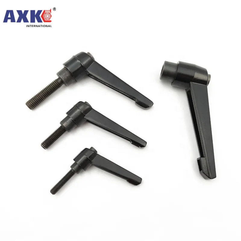 

1PC M5 M6 M8 M10 Clamping Lever Machinery L shape Adjustable Handle Locking External Male Thread Knob Bolt Screw