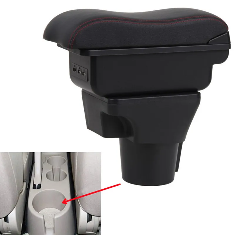 Подлокотник для Kia Rio центральный контейнер хранения с подлокотником и