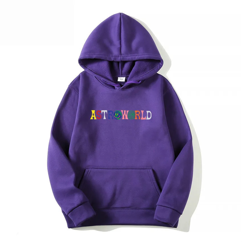 

TRAVIS SCOTT ASTROWORLD WISH YOU WERE HERE HOODIES fashion letter ASTROWORLD HOODIE streetwear Man woman Pullover Sweatshirt