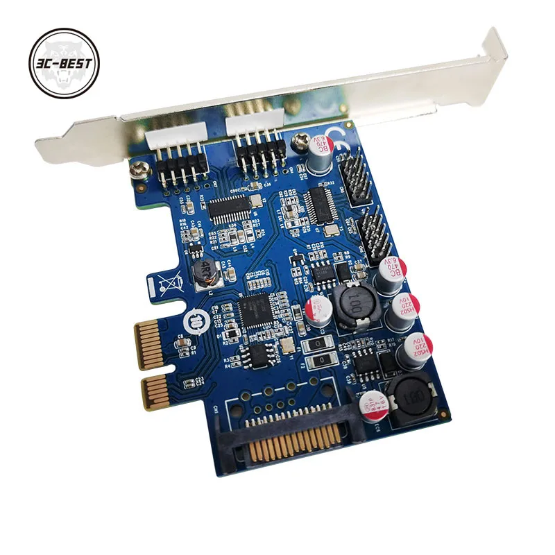pcie преобразует четыре 9 контак