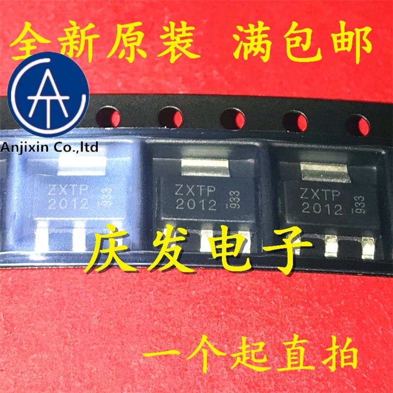 

10 шт., 100% оригинальный новый, 100% качество, реальный запас, новый и оригинальный ZXTP2012G ZXTP2012 SOT - 223