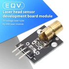 Умная электроника Новый KY-008 3pin 650 нм красный лазерный передатчик точечный диод Медная головка модуль для Arduino AVR PIC DIY Бесплатная доставка