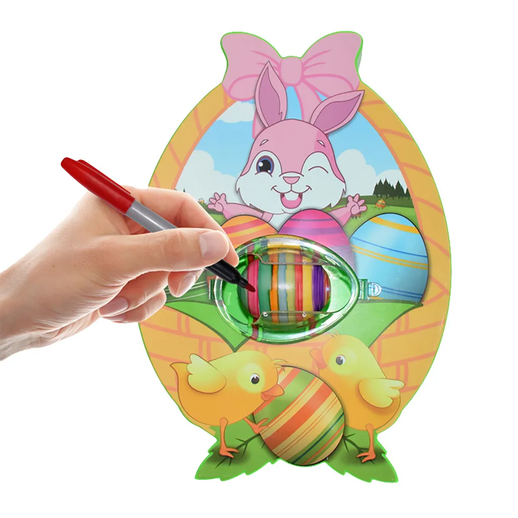 

Led Music Electric Toys Diy Painting Color Eggs Toys Kids Easter Eggs Education Toy Toy Drop shipping jouets pour enfants