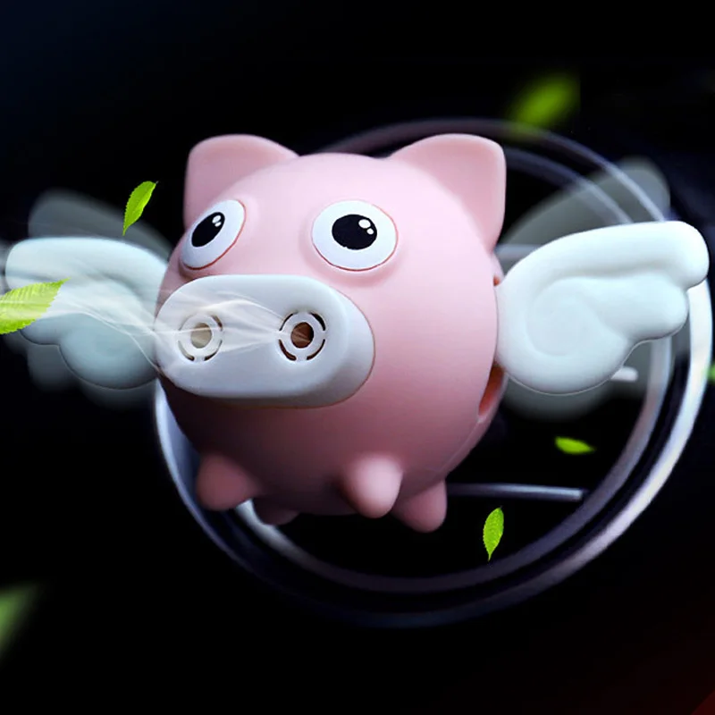 

Car Perfume Fragrance aromatherapy Car Air fresheners Air Vent Outlet Flying pig Aromatherapy Clip Smell Diffuser