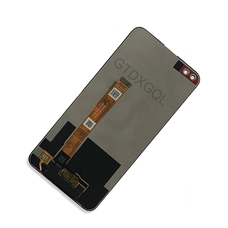 original new 6 57 lcd with frame for oppo realme x50 5g rmx2144 display screen touch assembly digitizer repair parts free global shipping