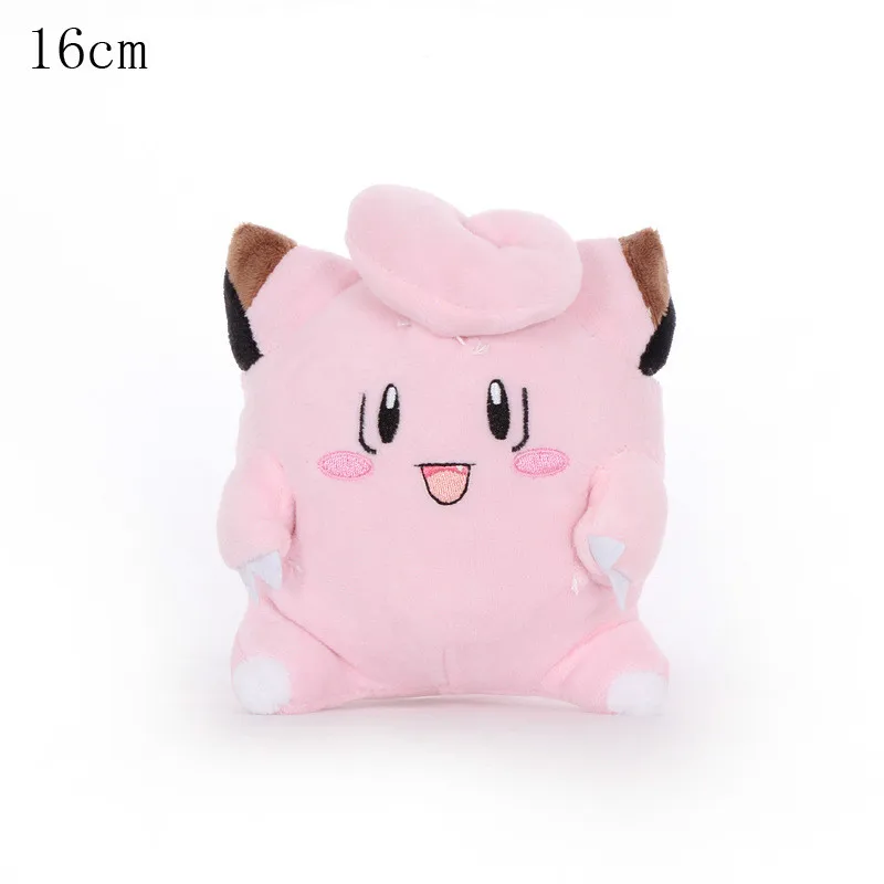 Clefairy 40 стилей TAKARA TOMY Покемон Пикачу мягкая игрушка Сквиртл хобби аниме плюшевая кукла игрушки для детей подарок на Рождество - Цвет: Clefairy