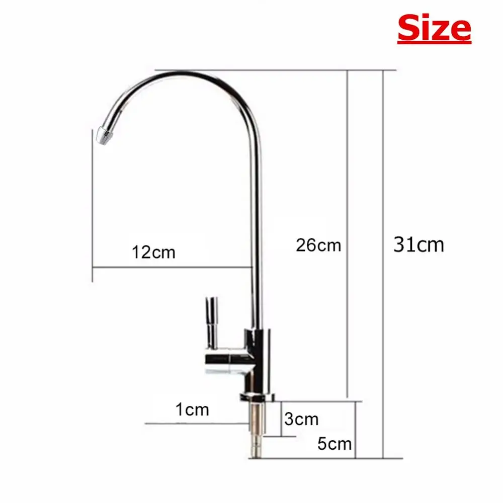 

Stainless Steel Kitchen Wall-mounted Sink Faucet Double Hole Rotatable Hot and Cold Dish Sink Dish Sink Tap Bathroom accessories