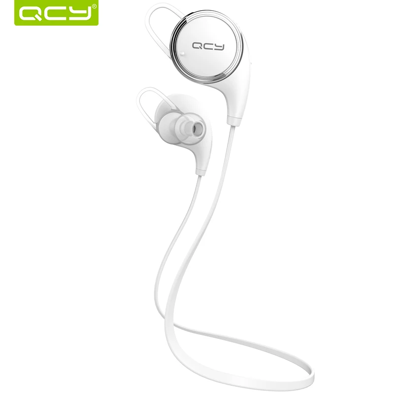 QCY QY8 Bluetooth наушники Беспроводная гарнитура стерео звук спортивные наушники с микрофоном и портативный чехол для хранения