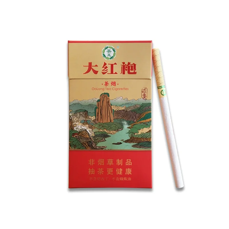 Травяной чай черный прекрасная сигарета для броска курить 100% без табака никотина