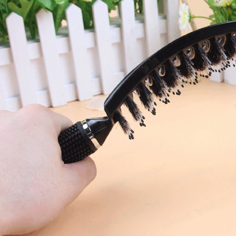 Профессиональная щетка для волос с нейлоновой щетиной расческа массажная