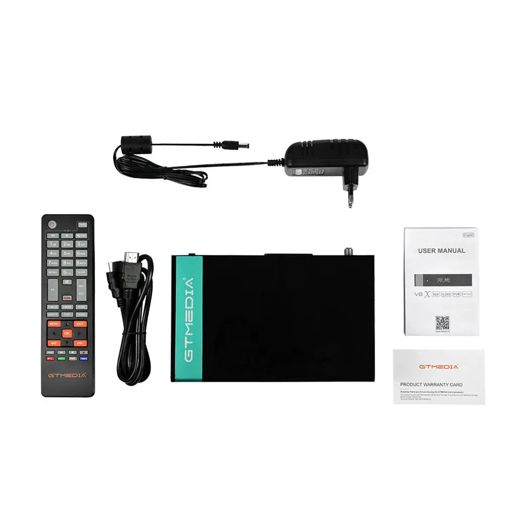 

Gtmedia V8 Nova Freesat Satellite Digital Satellite TV Receiver Supports H.265 Built-in Wifi V8 Super Receiver