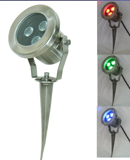 Бесплатная доставка от DHL! 5 шт./компл. садовый светодиодный RGB светильник из