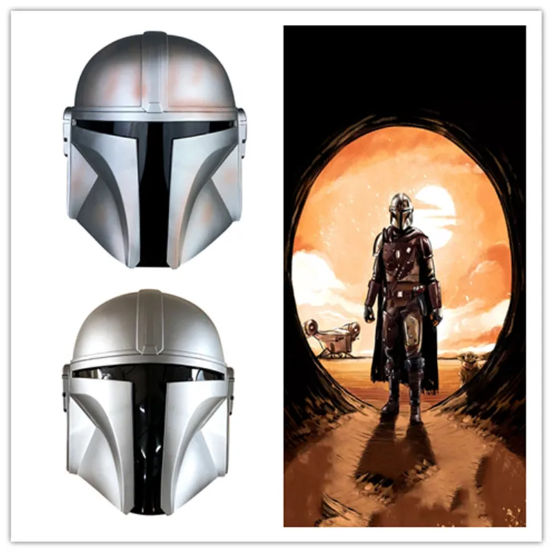 Dia das Bruxas Venda Quente Capacetes Filme Boba Fett Cosplay Máscara Duro Pvc Máscaras Adereços
