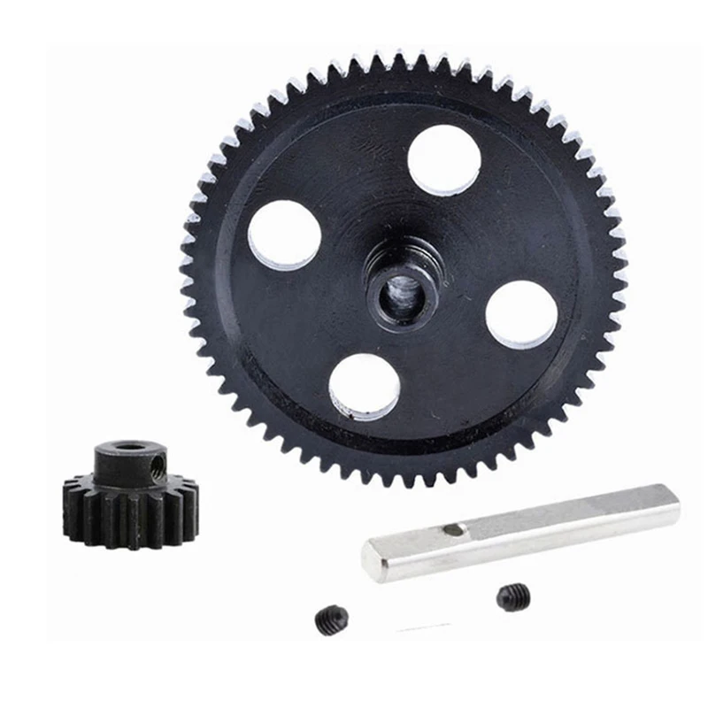 Wltoys 1:12 12428 12423 12429 FY-03 автомобиль внедорожник с дистанционным управлением металлическая центральная редукционная передача 62T+17T моторные аксессуары.