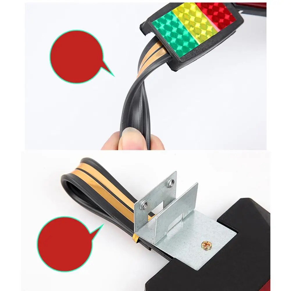 

Automotive Reflective Triangle Type Electrostatic Belt Anti-Static Warning Release Eliminate Static Electricity Belt Triangular