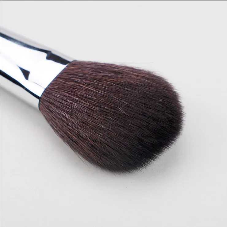 1 шт. Bronzer макияж кисти для лица для теней румяна Выделите Макияж кисточка с деревянной ручкой изысканный косметический инструмент натуральная козья шерсть