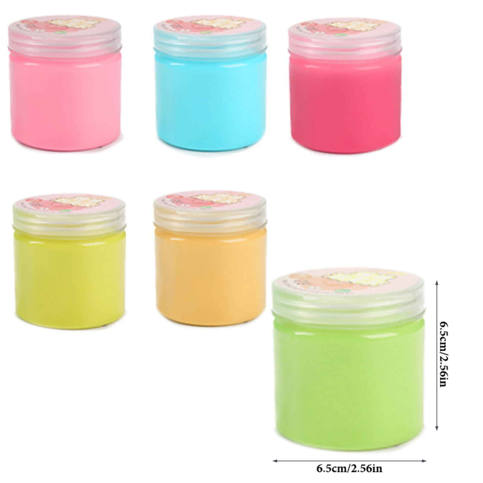 

Fluffy Slime Supplies Toys Soft Clay Light Plasticine Putty Gum Playdough Lizun Slimes Charms Polymer Clay Antistress Toys