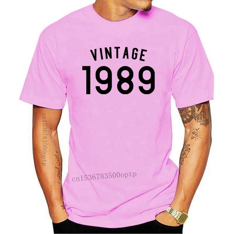 

New 30th Birthday Shirt 30th Birthday T-Shirt Vintage 1989 Shirt 30th Birthday Gifts For Women & Men 30th Birthday Party tee