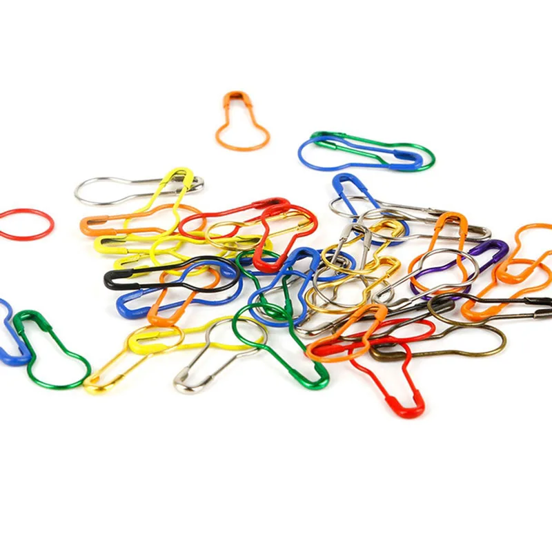 100 шт. красочный Золотой металлический зажим в форме тыквы булавка для