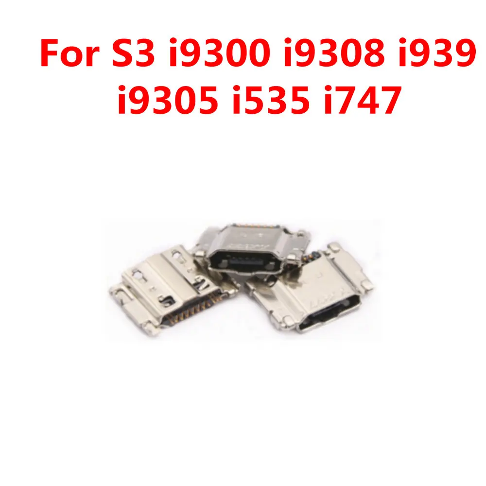 5 шт. для Samsung Galaxy S3 i9300 i9308 i939 i9305 i535 i747 T310 новый зарядный USB порт запасные части|charging