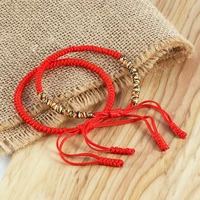 2pcsset handmade multi color tibetan buddhist braided bracelet adjustable weave knot bangle women men best friend jewelry gifts