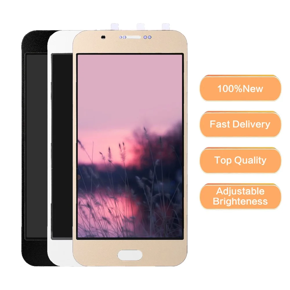 5," ЖК для samsung A8 A800 ЖК s дисплей A8000 SM-A800F ЖК-дисплей высокого качества ЖК-дисплей с кодирующий преобразователь сенсорного экрана в сборе