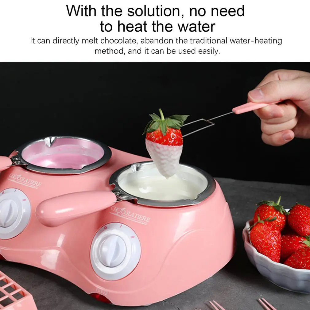 

Double Furnace Electric Heating Chocolate Melting Pot Melting Furnace Soap Essential Oil Soap Melting Furnace Melting Pot
