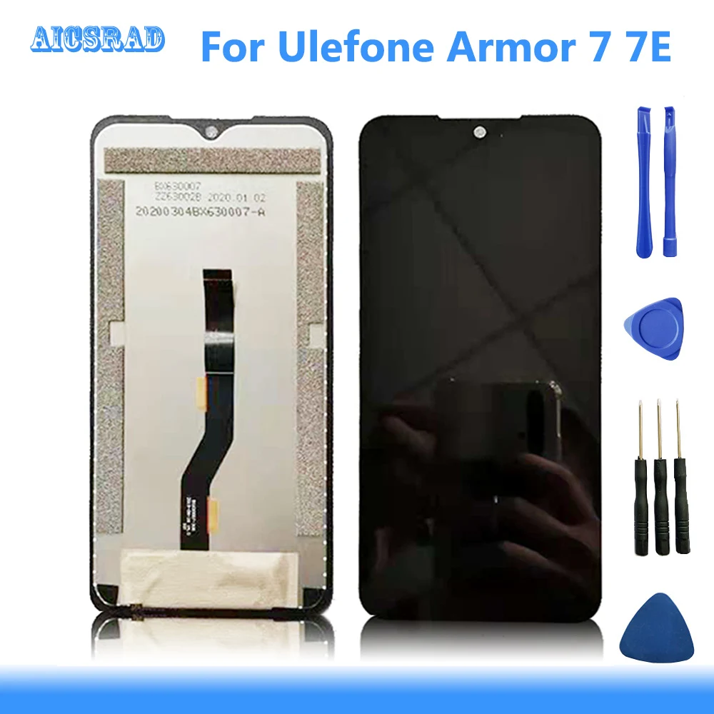Новинка для Ulefone Armor 7 ЖК дисплей сенсорный экран стекло дигитайзер в сборе Замена
