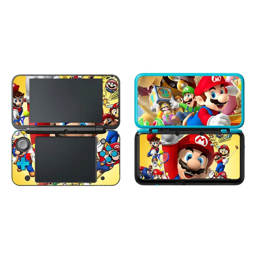 Super Mario Vinyl Cover Decal Skin Sticker for New 2DS LL XL Skins Stickers Nintendo 2DSLL Protector | Электроника