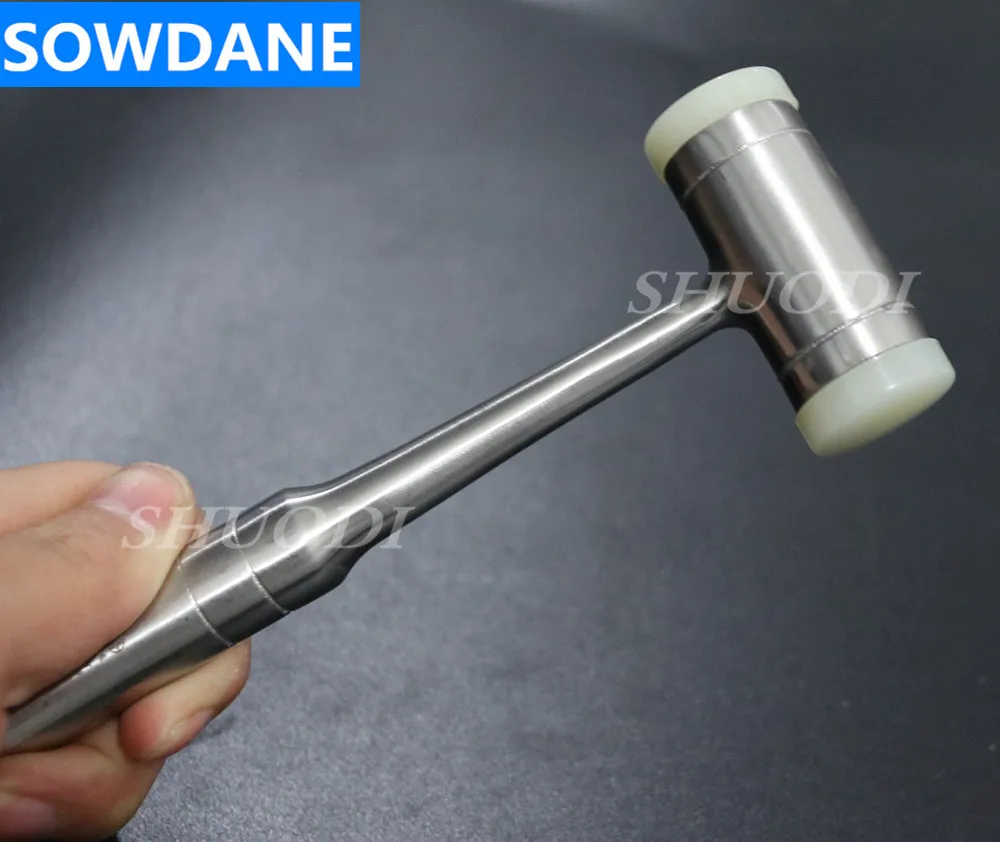 1 pcs Mallet 21 шт./компл. высокое качество зубной имплантат комплект стоматологических посадки хирургии Управление комплект с сумкой стоматологический расширитель Лифт плоскогубцы м - Цвет: 1 pcs Mallet