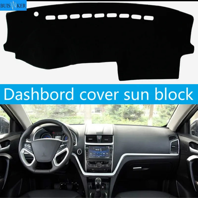 

For GEELY EMGRAND EC7 2014-2015 Dashboard Cover Sun Shade Dash Mat Pad Carpet Car Stickers Interior Accessories