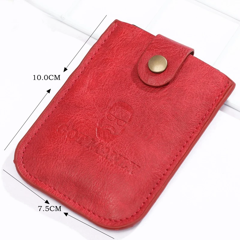 

Unisex Anti-Theft Credit Card Holder Man Luxury Pulled Design Card Holder for Women Card Holder Wallet PU Card Cover