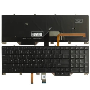 Новая клавиатура для ноутбука DELL Alienware M17 17 R4 R5 с подсветкой 0ND5TJ PK1326T1B01