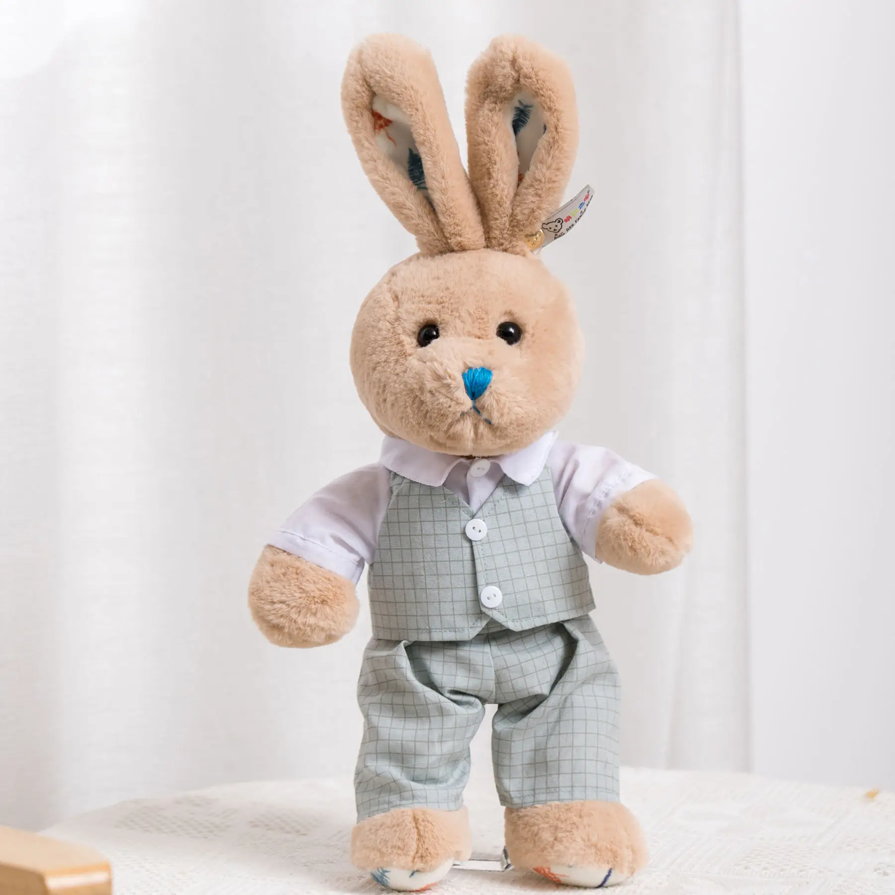 

NEW Sale Tedd Bear Cute Rabbit Dressing Clothes Plush Toys Stuffed Soft Animals Doll For Kids Baby Girlfriend Birthday Gift