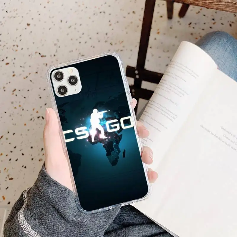 

Cs Go Counter Strike Global Offensive Phone Case Transparent soft For iphone 5 5s 5c se 6 6s 7 8 11 12 plus mini x xs xr pro max