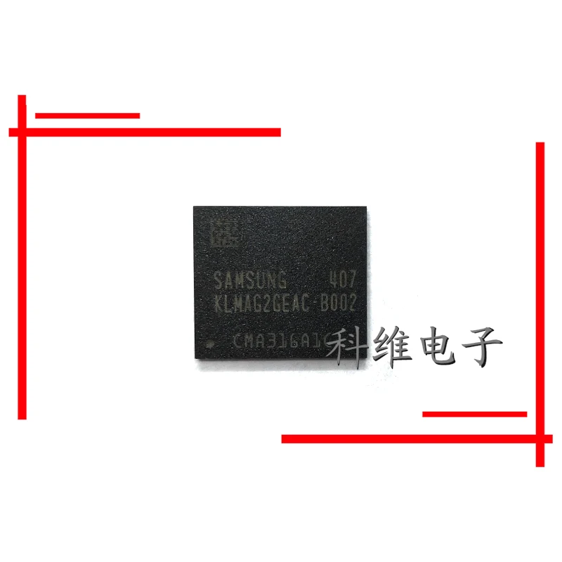 

KLMAG2GEAC-B001 KLMAG2GEAC-B002 Emmc153 Ball 16G Storage Chip IC