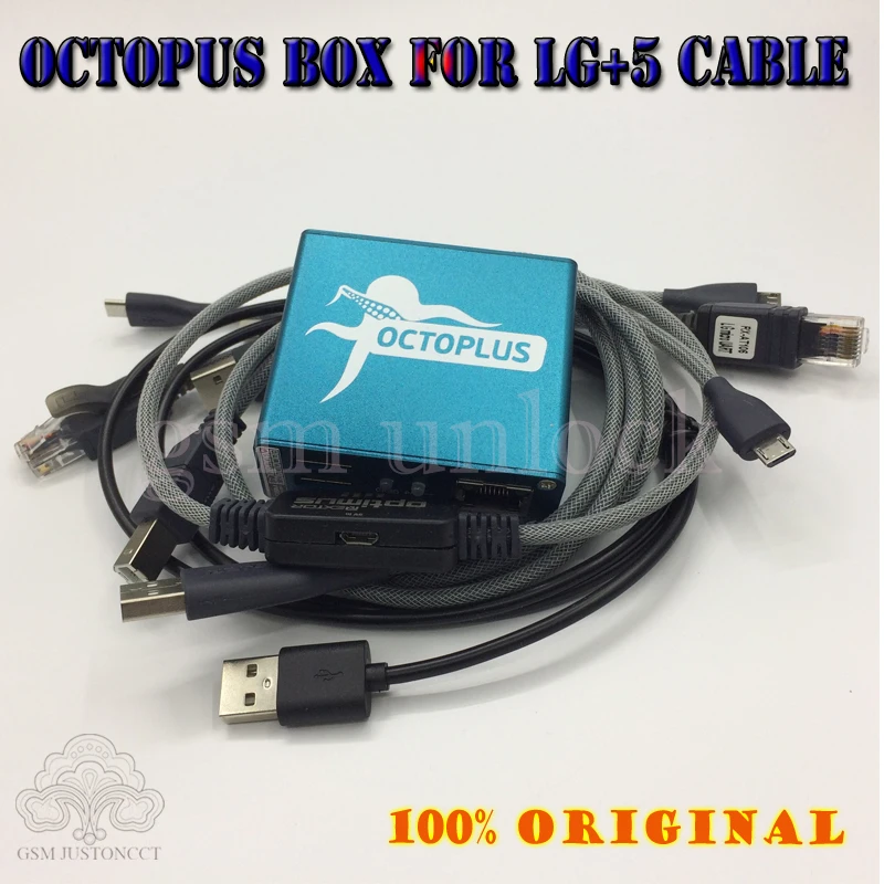 Gsmjustoncct Octopus box + 5 кабелей для ремонта LG IMEI разблокировка флэш | Мобильные телефоны