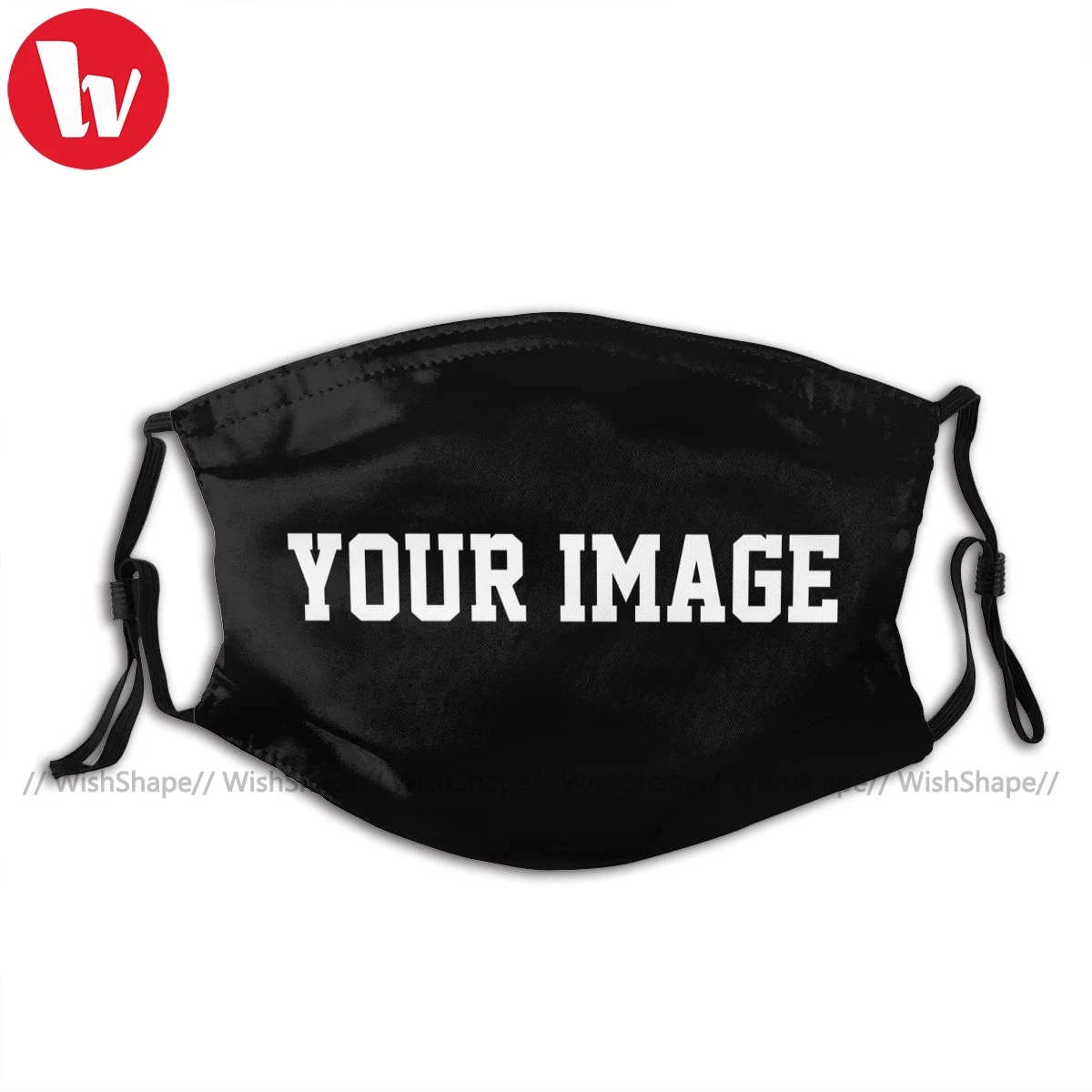 Ваше изображение на заказ маска для лица | Аксессуары одежды