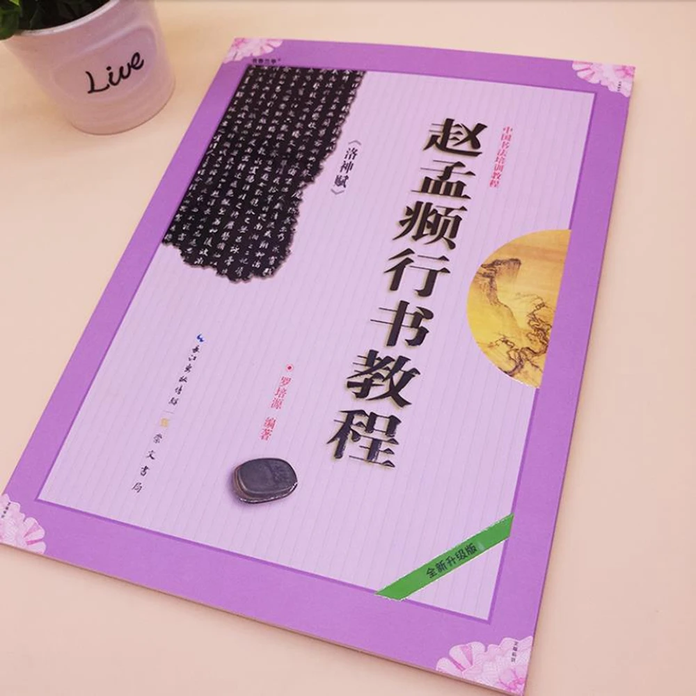 

Тетрадь для китайской каллиграфии Xingshu Zhao Meng Fu Luoshenfu