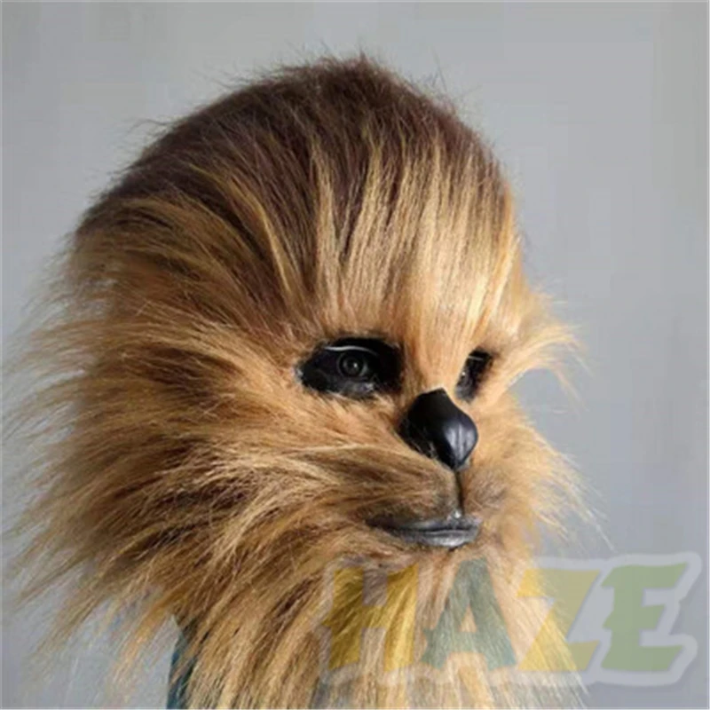 Звездные войны: Пробуждение силы Чубакка Косплей Маска и перчатки Хэллоуин