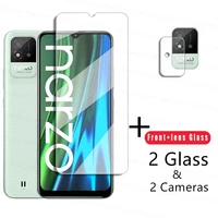 9h screen protector for realme narzo 50i glass for realme narzo 50i tempered glass protective camera lens film for narzo 50i 50a