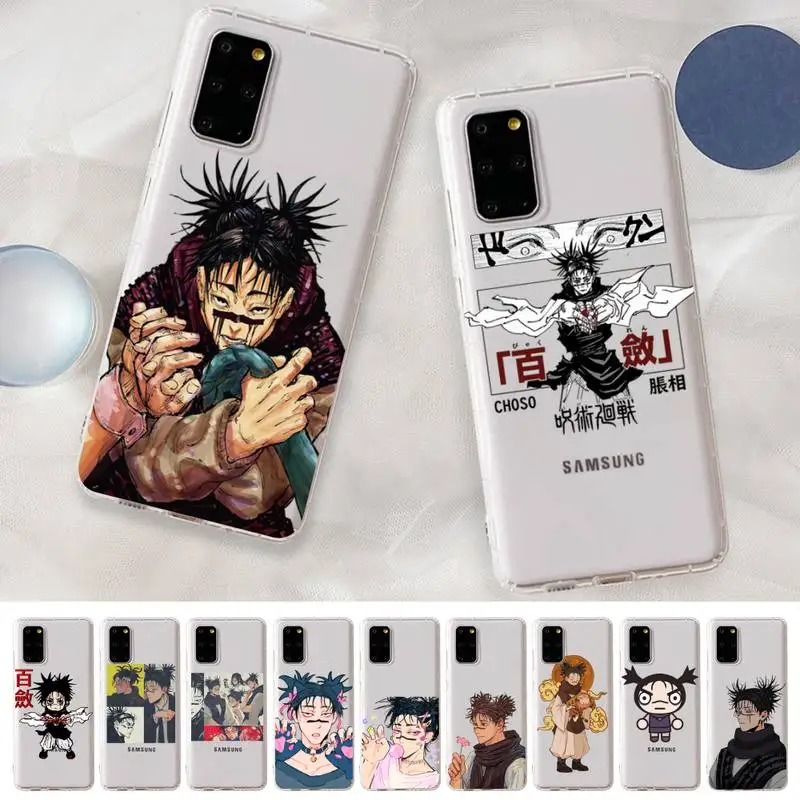 

TOPLBPCS Choso Jujutsu Kaisen Anime Phone Case For Samsung A 10 20 30 50s 70 51 52 71 4g 12 31 21 31 S 20 21 plus Ultra