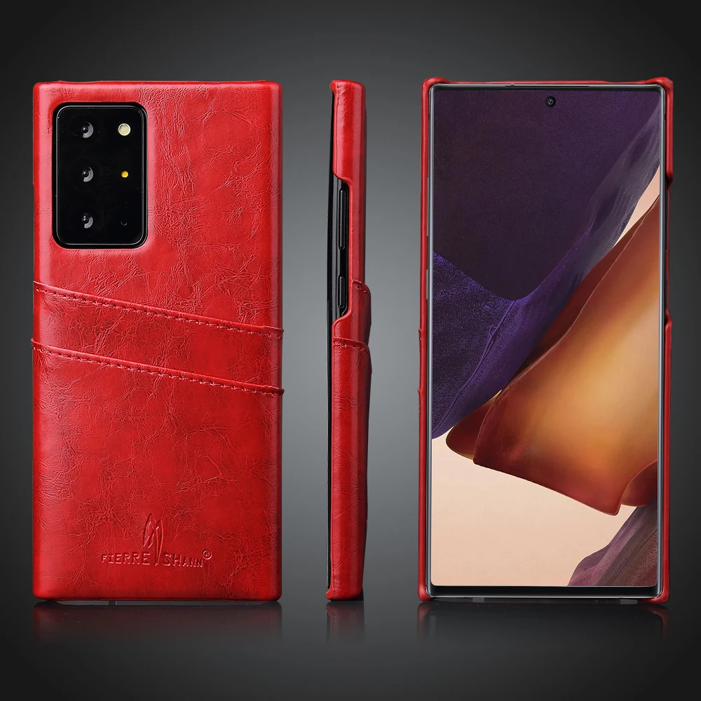 2020 оптовая продажа 5 видов цветов масло воск кожаный чехол для Samsung Galaxy Note 20 Note20