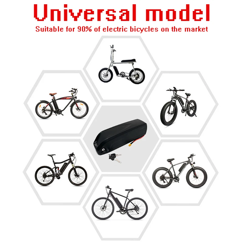 Original 52V 20Ah 14S 18650 Hailong mountain bike with USB mobile phone rechargeable 500W-1000W motorcycle EU duty-free | Электроника